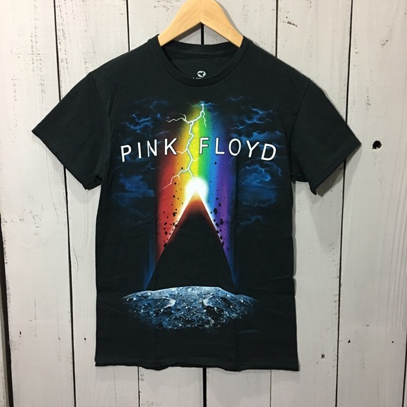 T-shirt Homme Pink Floyd - Noir - Coton - Col Rond - Manches Courtes - Neuf Sans étiquette